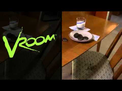 Vroom Central Vacuum Challenge - Dining Room Crumbs